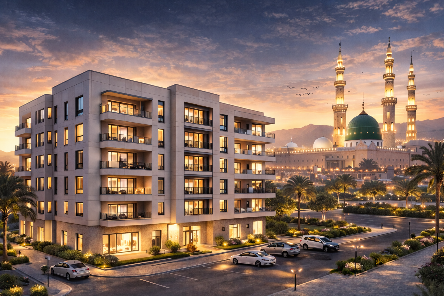 شقة في المدينة لعائلة